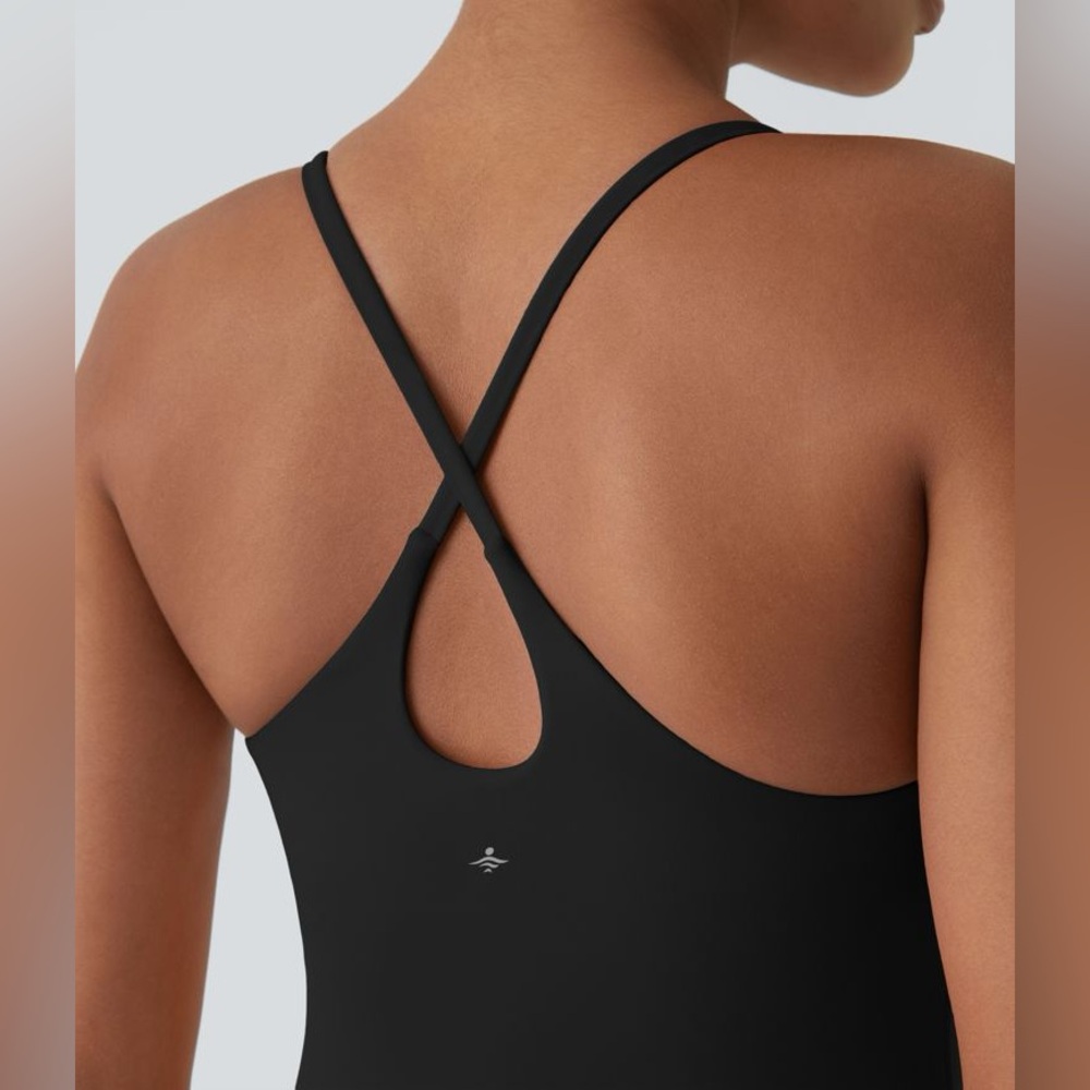 NWOT Halara Softlyzero Plush Backless Active Dress-Easy Peezy Edition - Picture 5 of 6